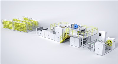 מכונת UD Prepreg