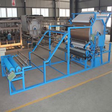 מכונת למינציה בד הנעל